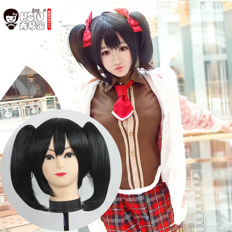 Высокое качество HSIU! Парик Nico Yazawa для косплея костюм взрослых парики Хэллоуина
