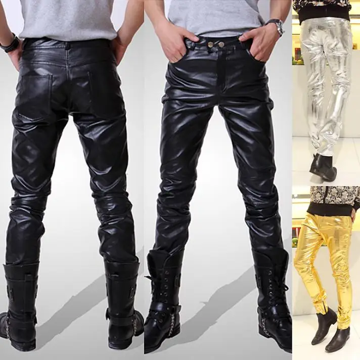 Popular Faux Leather Pants for Men-Buy Cheap Faux Leather Pants for Men ...