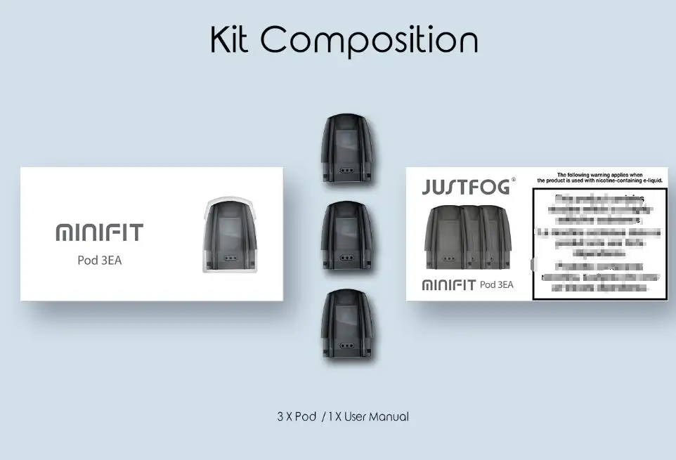 Justfog Minifi Replacement Catridge-4