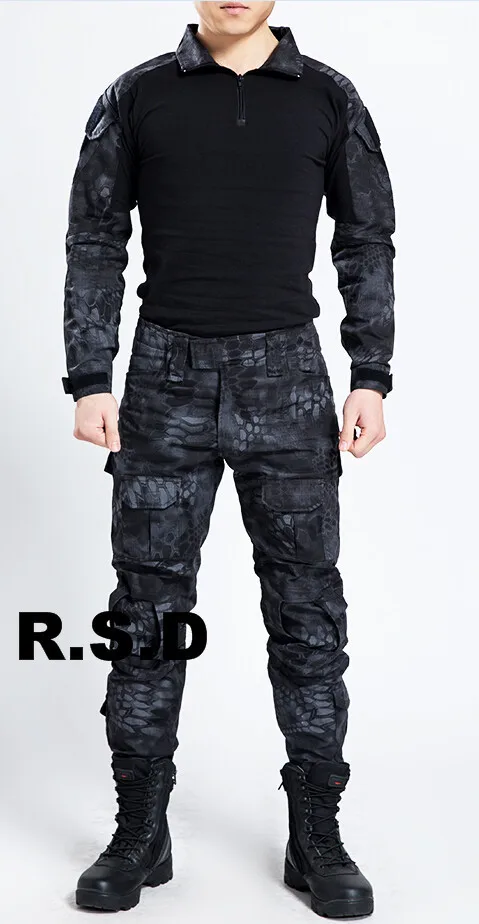 TYPHON Airsoft Tactical Gen3 G3 Combat Suit Shirt Pants BDU Uniform SWAT Kryptek 