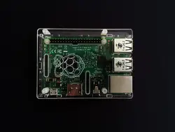 Новинка, Бесплатная доставка супер тонкий акрил Raspberry Pi 3 чехол совместим Raspberry Pi B +/2 Raspberry Pi Box