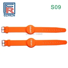 1000 шт. печать EM4100 TK4100 Регулируемый силиконовый браслет rfid водонепроницаемый браслет для плавательного Бассеина сауна контроля доступа по отпечаткам