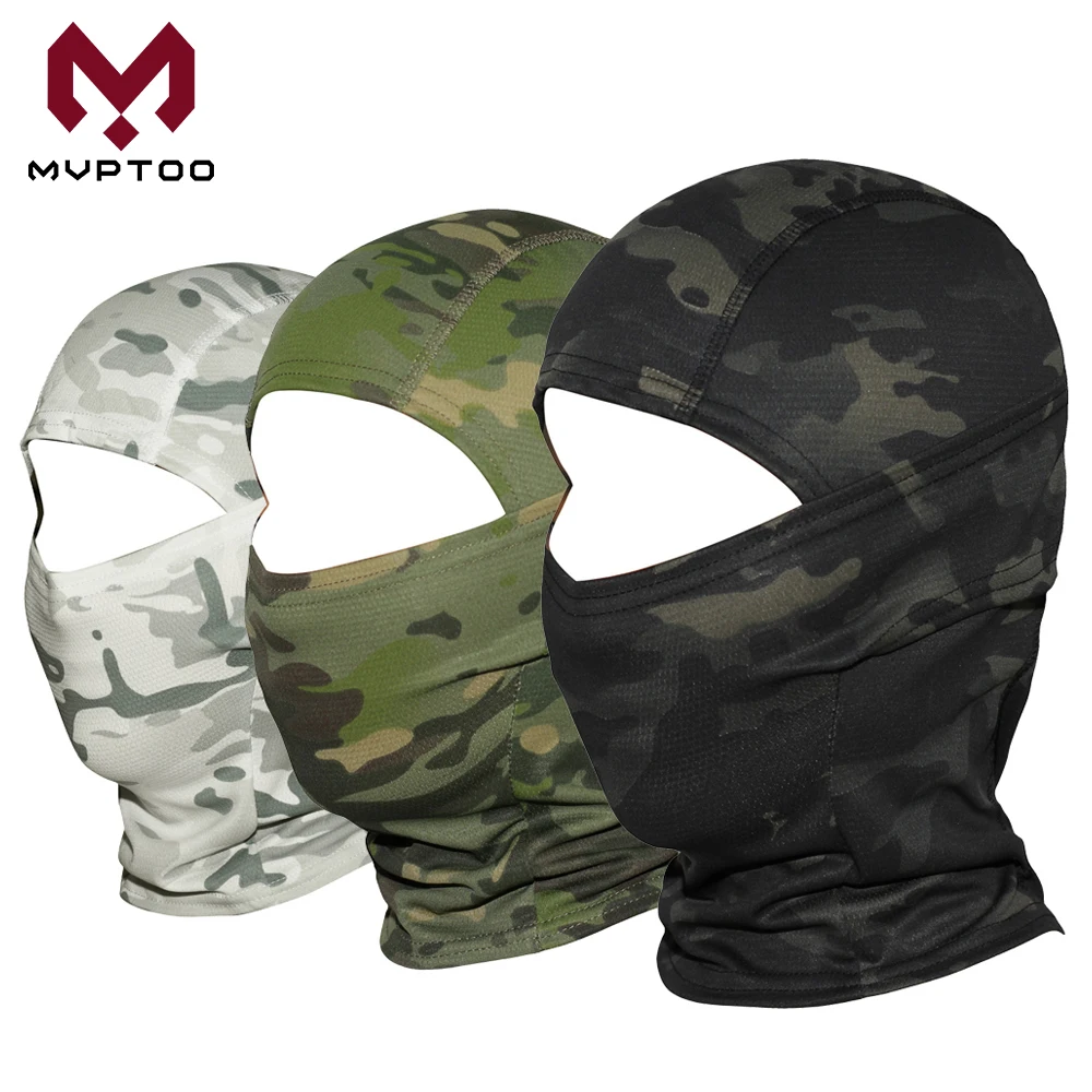 

Camouflage Motorcycle Balaclava Military Tactical Full Face Mask Moto Paintball Hunting Fishing Army Bike Helmet Liner Hat Cap
