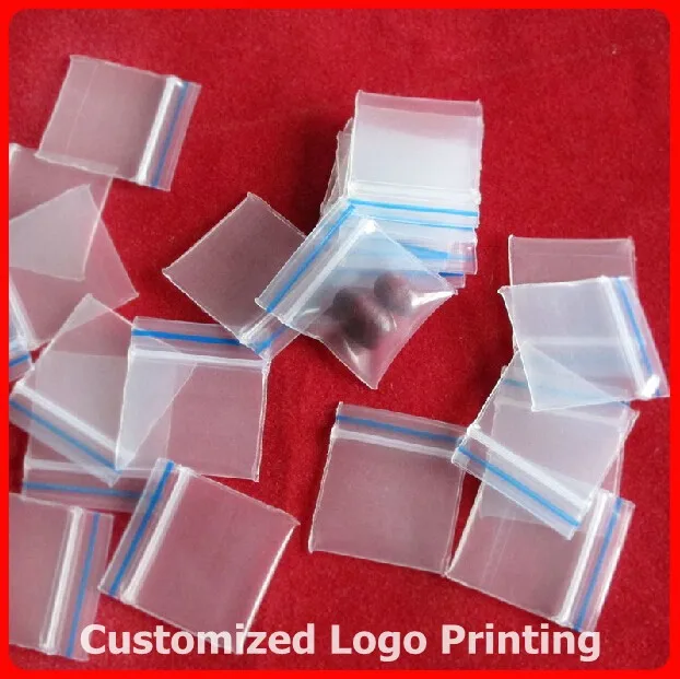 Hot 200pcs Clear Blue Ziplock Powder Pill Earring Packaging Hot 200pcs Clear Blue Ziplock Powder Pill Earring Packaging Plastic Bag Reclosable Resealable Thick Zipped Bags 1 8 2cm In Gift Wring