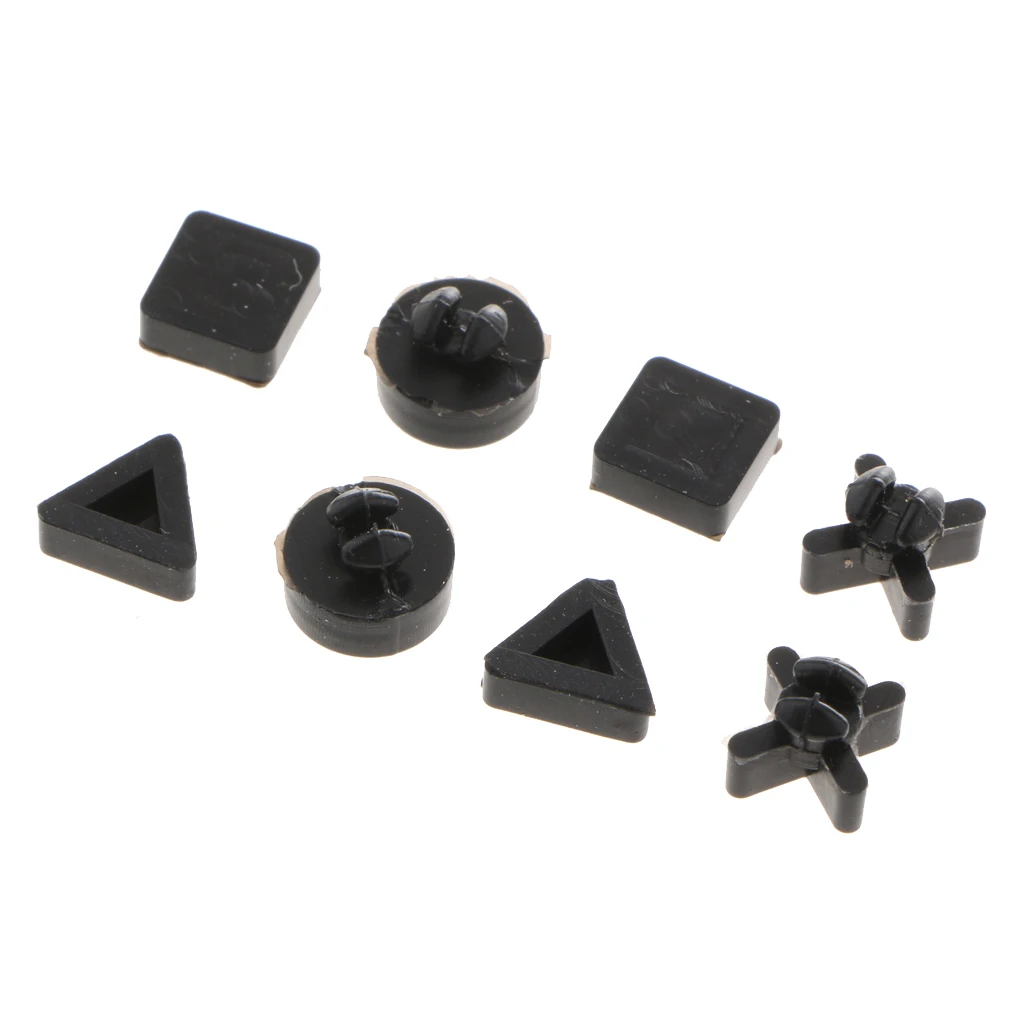 

Bottom Feet Pad Set Kit Replacement Part for Sony PS4 Pro Video Game Console 8x Anti-slip Rubber Bottom Feet Pad Set