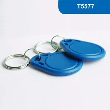 

KT03 RFID Key Tag, RFID Key Fob 125KHZ RFID ID card for access control system 330BITS R/W With ATMEL T5577 Chip