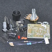 DIY Elektronika LM386 Super Mini Audio Amplifier DIY Kits Suite Trousse LM386 Amplificador Module Board 3.5mm 3-12V Unsoldered