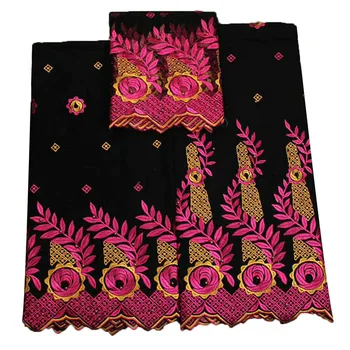 

African beaded fabric Bazin riche fabric in fashion Nigerian embroidered Bazin riche getzner lace fabric with beads JJ53-1