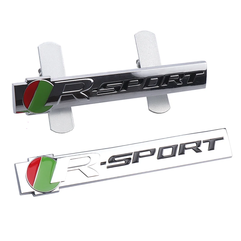 

3D Metal R Sport Car Front Grille Emblem Badge For Jaguar XFR XF Sportbrake F-Type S-Type Svr S TYPE Car Sticker Auto Decoration