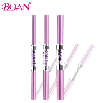 

BQAN 3PCS with 6 Different Sizes Purple Rhinestone Perfect C Curve Nail Art Rod Stick