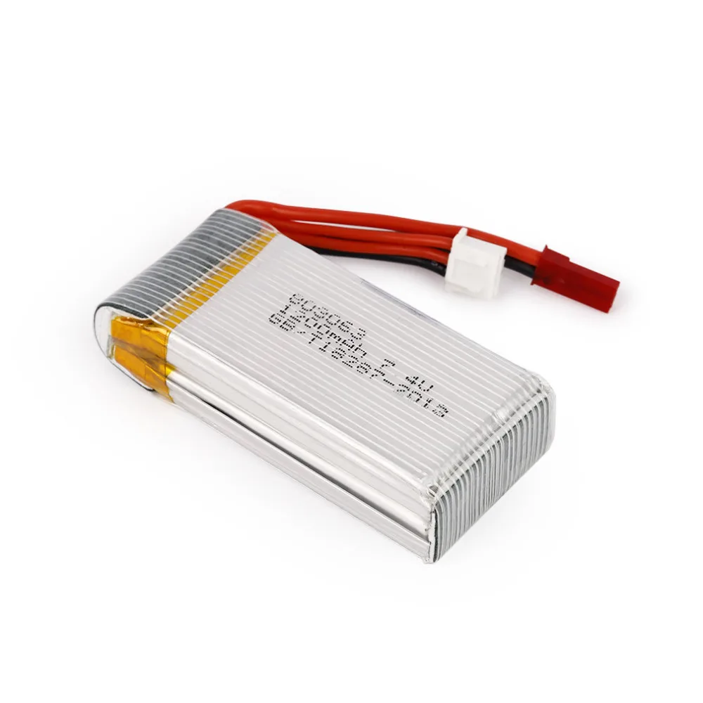 1 шт. 7 4 в 1200 мАч 30C 803063 JST разъем RC аккумулятор для квадрокоптера MJX X101/JJRC/H16|quadcopter