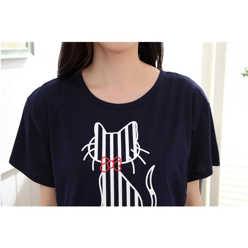 Summer Striped Maternity Pajamas Pregnant Women Feeding Dress Short Sleeve Casual Expectant Mother Clothing with Belt Loose 