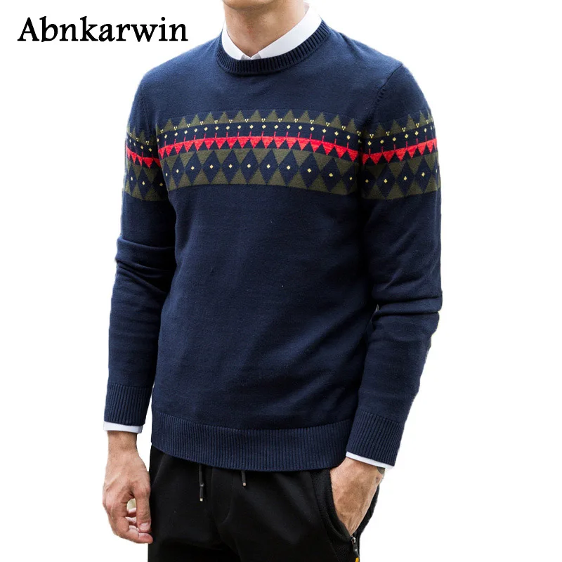 Buy 2018 New 100 Cotton Sweater Men Brand Clothing