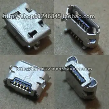 

Free shipping For the original Tablet PC mobile phones and other Micro USB data interface tail plug 5-pin horns U262