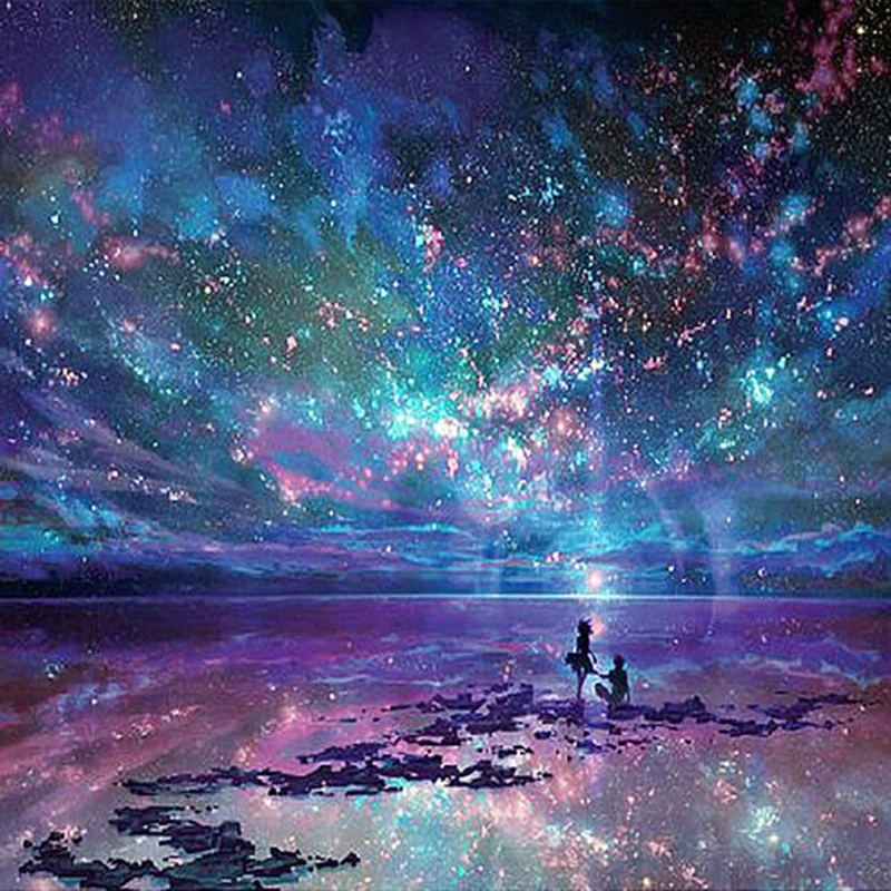 

Ocean Star 5D Full Square DIY Diamond Painting Embroidery Cross Stitch Rhinestone Mosaic Painting Decor Gift