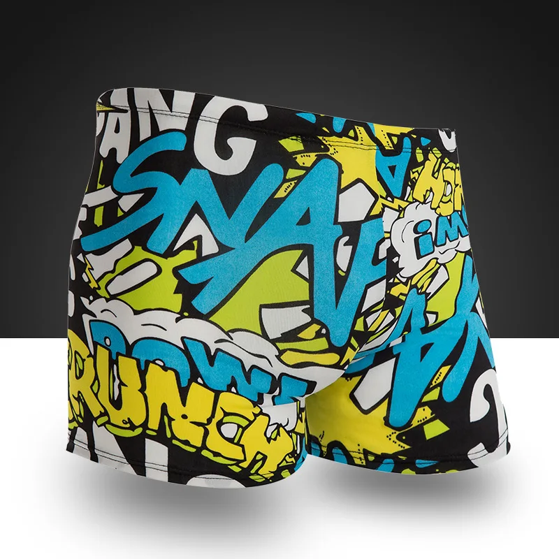 

New Men's Swimwear Fashion Men's Swimming Trunks Swim Shorts Men's Surf Beachwear Sexy Swim suit for Men