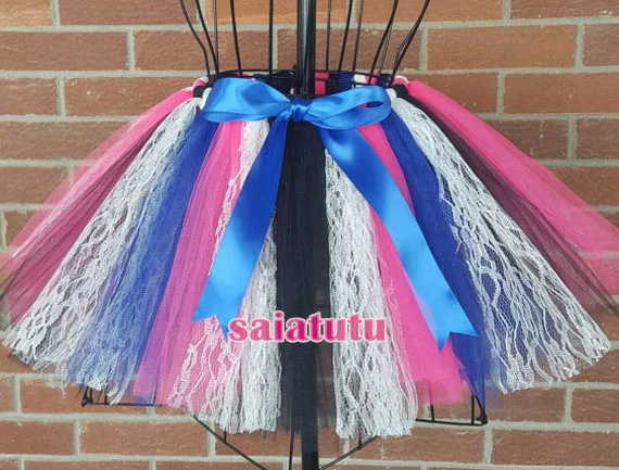 

Royal blue Lace Baby Girls Tutu Skirt Pettiskirt Fluffy Children Ballet Skirts For Party Dance Princess Girl Tulle clothes