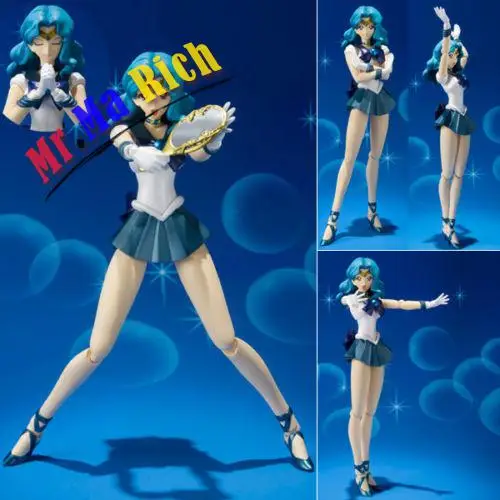 

Collections Anime Figure Toy Sailor Moon Kaiou Michiru Figma Figurine 15cm