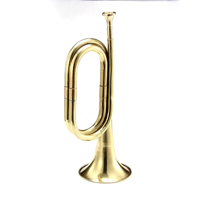 1PCS 31cm Iron Copper Trumpet Bugle For Brass Musical Instruments Music