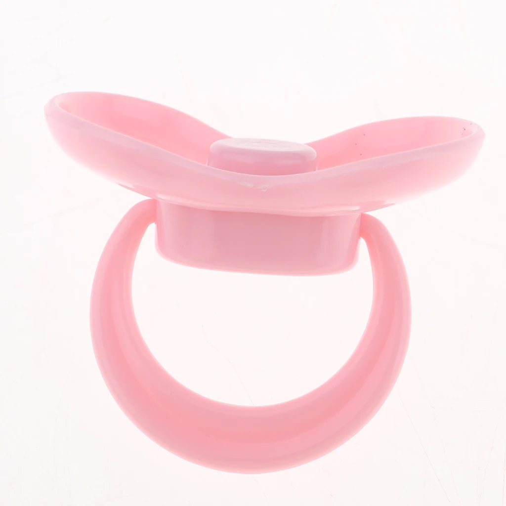 Высокое качество милый ABS пластик пустышка магнитная соска для новорожденного кукла поставки розовый магнитная соска для куклы
