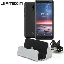 JIATEXIN для Nokia 3,1 A настольная Синхронизация данных type-C USB док-станция зарядная станция для Nokia 3,1 C USB-C адаптер