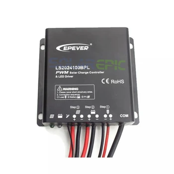 

Epever 20A Solar Charge Controller With Built In LED Driver 12V/24V LandStar BPL Series With RS485 Communication Solar Regulator