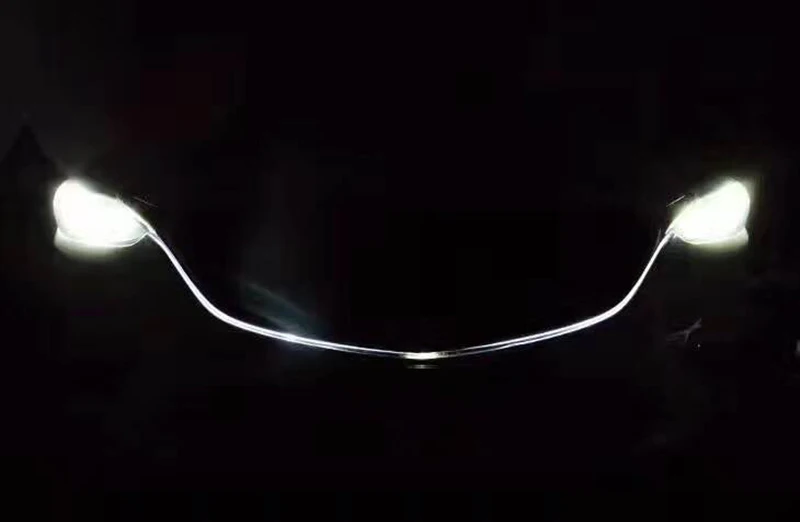 Для Mazda 6 Atenza решетка DRL контурный светодиодный светильник DRL сигнальный светильник противотуманная фара дневной ходовой светильник