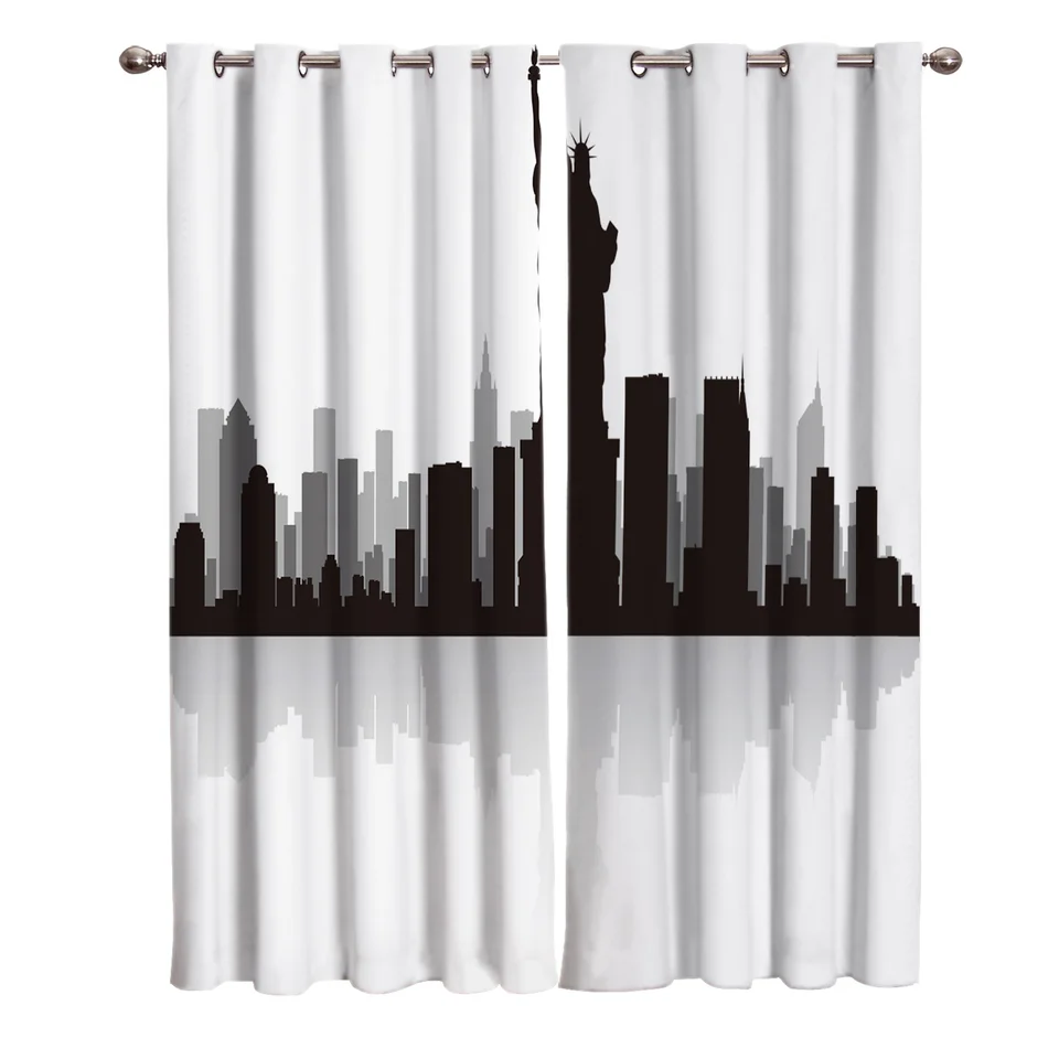 Liebe Haus Vorhange Neue Horizon Kuste Business Stadt Landschaft