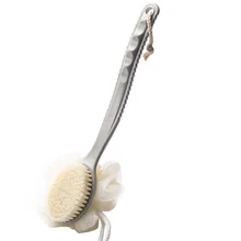 Щетка для ванны и душа для тела отшелушивающая с длинной ручкой скруббер для мужчин и женщин OR88