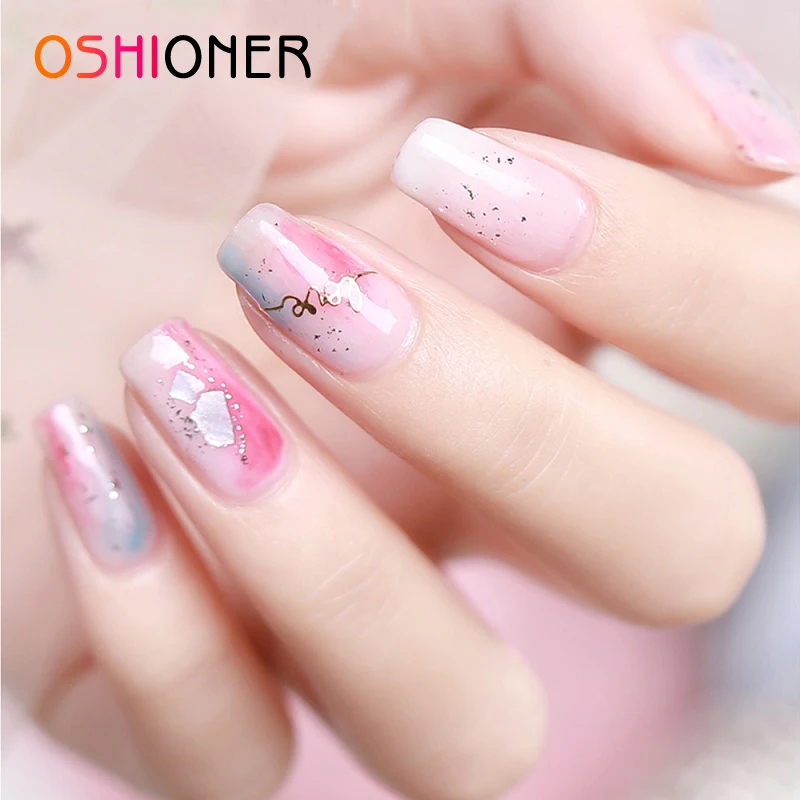 

OSHIONER 100pcs False Nail Adhesive Fake Nail Artificial Design for Nail Extensions Different Kinds of False Nails for Makeup