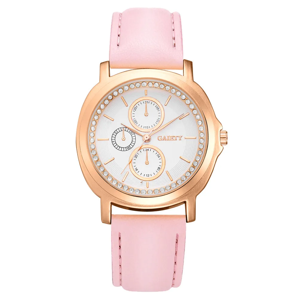 

Fashion Women Wrist Watches Luxury Casual Female Leather Band Analog Quartz Watch Bracelet Clocks Relogio Feminino Drop Shipping