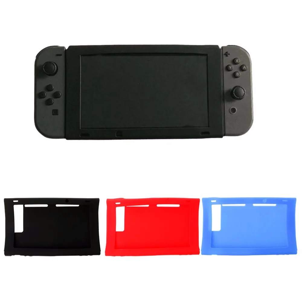 2019 1 PC Soft Silicone Protector Case Non-Slip Skin Cover For Nintendo Switch Host 2019 1 PC Soft Silicone Protector Case Non-Slip Skin Cover For Nintendo Switch Host