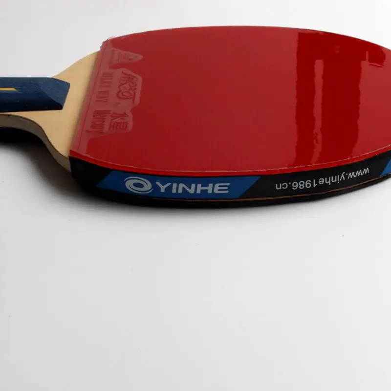 Оригинальный Yinhe 08b 08d готовой настольный теннис ракетки углеродная ракетка хорошо в эластичный и мощный с чехлом пинг понг