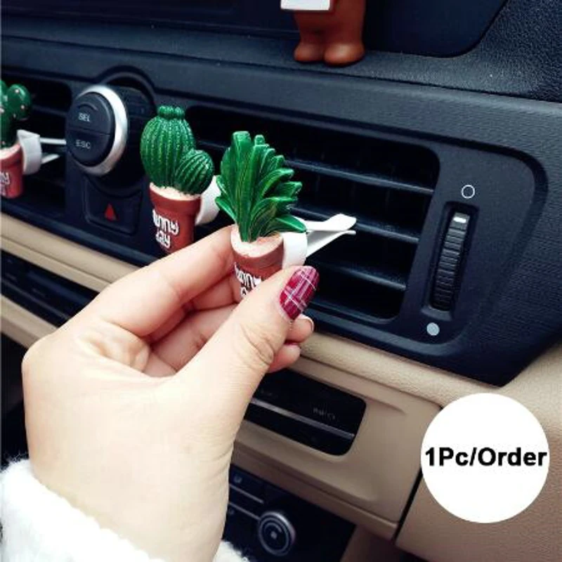 1 шт. 3D освежитель воздуха твердый мультфильм растения овощи Автомобиль Стайлинг кондиционер вентиляционное отверстие подвижный ароматизатор милый автомобиль parfums