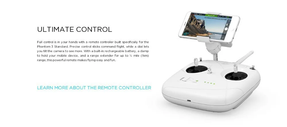 DJI Phantom 3 Standard With 2.7K HD Camera FPV Drone Quadcopter Rc Helicopter GPS Gimbal VS Phantom 3 Professional