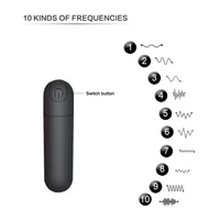 USB Vibrating 10 Modes Mini Bullet Vibrator USB Vibrating 10 Modes Mini Bullet Vibrator