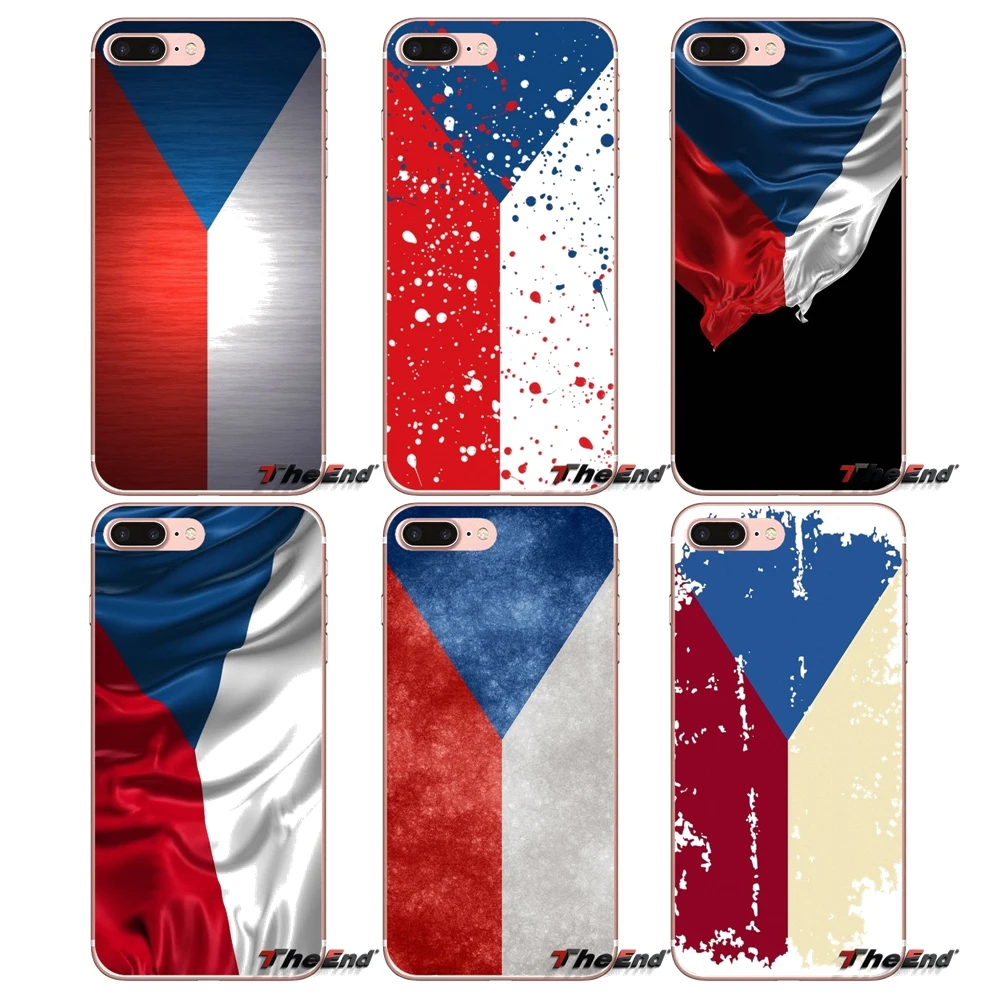 

For iPhone X 4 4S 5 5S 5C SE 6 6S 7 8 Plus Samsung Galaxy J1 J3 J5 J7 A3 A5 2016 2017 Czech Republic flag National Banner Case