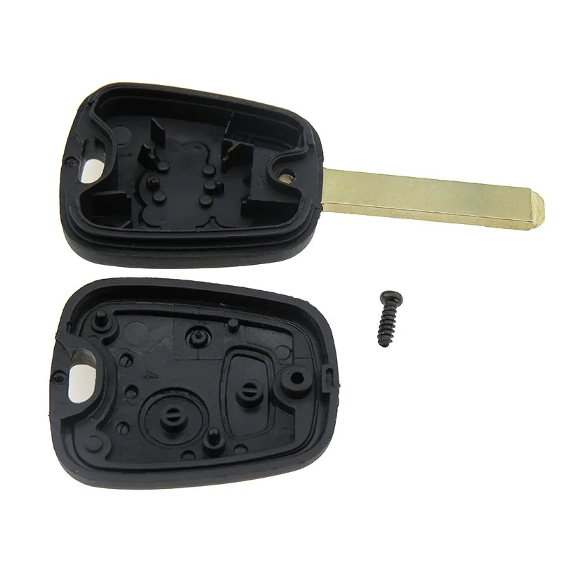 Car Accessories Remote Key Car Key Fob Case Replacement Shell Cover for Peugeot 107 206 207 306 307 407 Without Blade 04