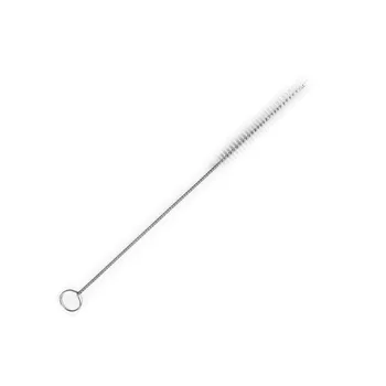 

1PC Stainless Steel Drinking Straws Cleaning Brush 220mm Washable High Quality And Safe Kitchen Accessories Nettoyage