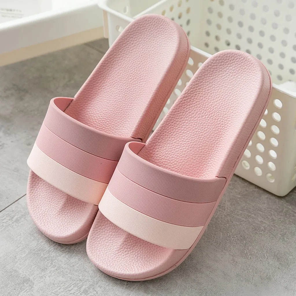 open toe indoor slippers