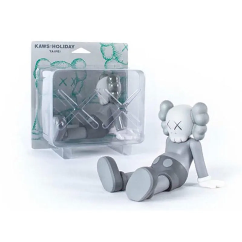 

2019.3 new Original Fake kaws holiday doll sitting posture prototype model Taiwan limited toy doll SD352