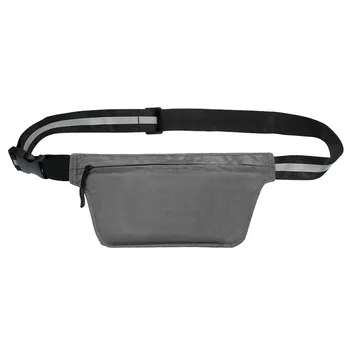 

#LED Signal Light Lightweight USB Rechargeable Reflective Waist Belt Outdoor Sport Safety Bag Fanny Pack Bag for Cycling Running