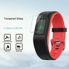 9H Tempered Glass Screen Protector Protective Film For Garmin Vivosport for wearable devices relogios horloge reloj