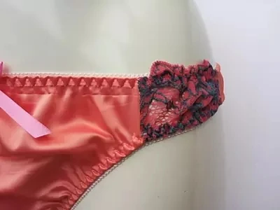 Мужские прозрачные трусы джоки Sissy фиолетовые кружевные стринги с оборками