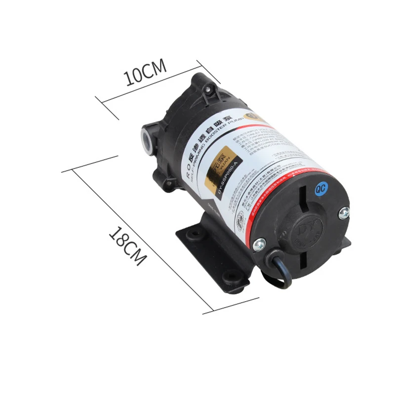 RO Water Filter Parts 24vDC Water Pump High Pressure Booster  5075 GPD Machine Increase Reverse Osmosis System Pressure SP2500 (2)