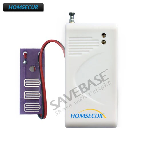 

HOMSECUR Wireless Water Intrusion Leakage Sensor For Our Alarm System 433MHz
