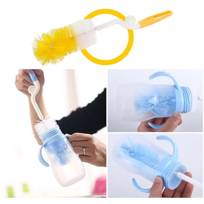 5 шт./компл. детские бутылочки инструмент для очистки губки детские бутылочки набор щеточек Детские Соска чашка щетка для бутылочки для кормления