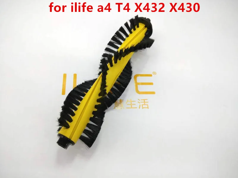 Роликовая основная щетка для ILIFE A4 Запчасти робота пылесоса Chuwi Ilife A40 X432 X430