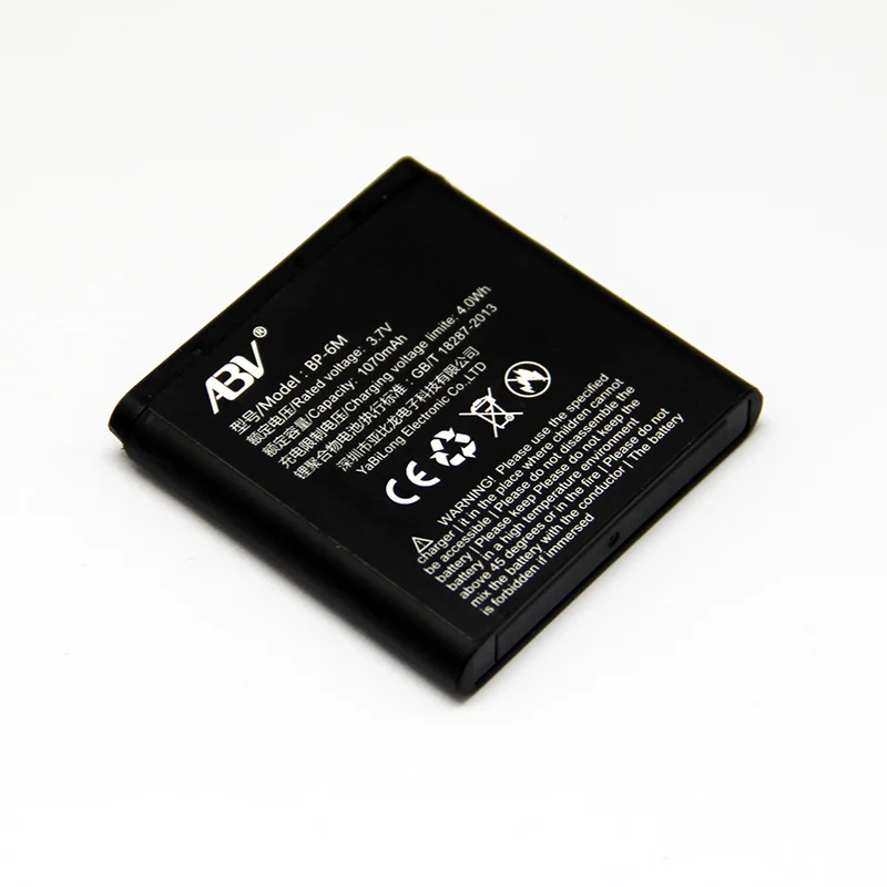 BP-6M Original Mobile Phone Battery For Nokia N73 N77 N93 N93S 3250 6151 6233 6280 6290 9300 High Battery (5)