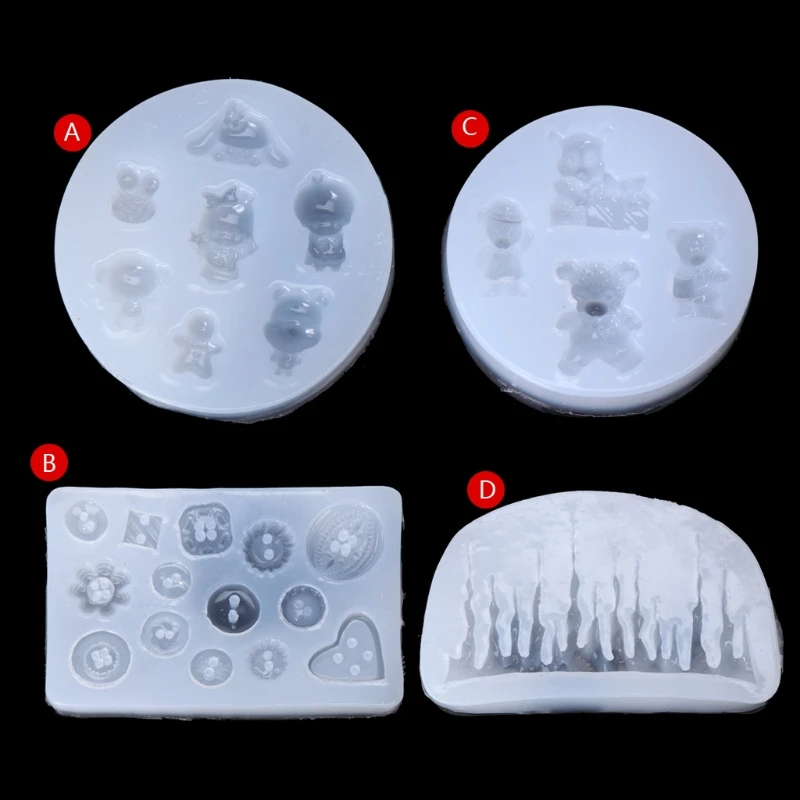 

Silicone Jewelry Cake Mold Resin Mould handmade DIY Jewelry Making Epoxy Resin Molds Dropshipping